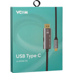 Кабель-переходник VCOM (USB 3.1 Type-C (m), DisplayPort (m))
