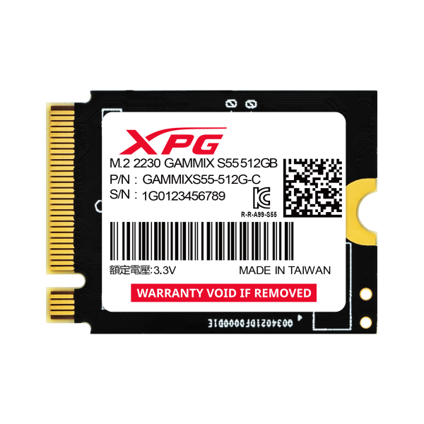 512Гб ADATA (2230, 5000/3000 Мб/с, PCIe 4.0 x4 (NVMe))