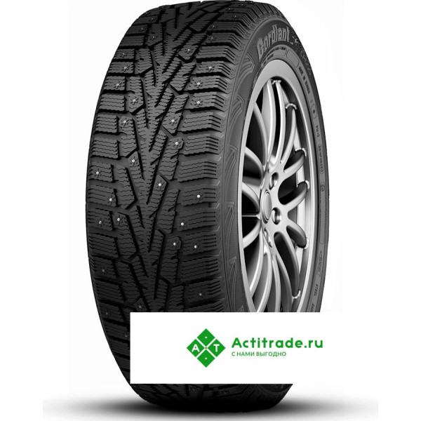 Шина Cordiant Snow Cross 205/70 R15 100T зимняя шипы