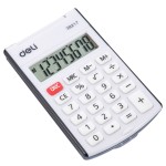 Калькулятор Deli E39217