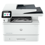 МФУ HP LaserJet Pro 4103dw (лазерная, черно-белая, A4, 512Мб, 40стр/м, 1200x1200dpi, авт.дуплекс, 80'000стр в мес, RJ-45, USB, Wi-Fi)