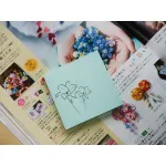 Блок самоклеящийся Hopax 21149 (бумага, голубой, 76x76мм, 100листов, 70г/м2)