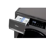 Стиральная машина Midea MFC3814BSW47/S(фронтальная, класс стирки/отжима/э.потребления: A/B , макс: 8кг, 1400 об/мин, инвертер, 59.5x85x47.5см, черный)
