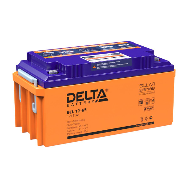 Батарея Delta GEL 12-65 (12В, 65Ач)