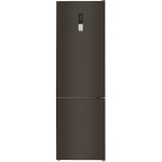 Холодильник Maunfeld MFF200NFSB10 Inverter (No Frost, A+, 2-камерный, объем 377:271л, инверторный компрессор, 595x2 000x635см, чёрная нержавеющая сталь)