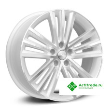 Скад Манчестер R19/7.5J PCD 5x114,3 ET 48 ЦО 67,1 белый с полированной лицевой поверхностью [4021024]