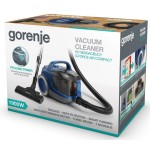 Пылесос Gorenje VC1903GACBUCY (сухая, контейнер, пылесборник: 2.2л, потребляемая мощность: 1900Вт)