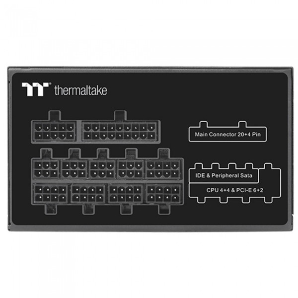 Блок питания Thermaltake Toughpower PF1 Platinum 650W (ATX, 650Вт, 20+4 pin, ATX12V 2.4 / EPS12V, 1 вентилятор, PLATINUM)