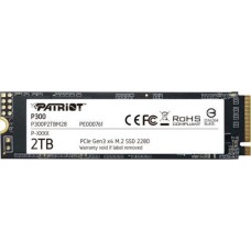 Жесткий диск SSD 2Тб Patriot Memory (2280, 2100/1650 Мб/с, 260000 IOPS, для ноутбука и настольного компьютера) [P300P2TBM28]