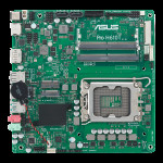 Материнская плата ASUS PRO H610T-CSM (LGA1700, Intel H610, 2xDDR5 DIMM, Thin mini-ITX)