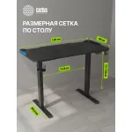 Письменный Cactus CS-ED-GBK