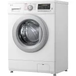 Стиральная машина LG F1296HDS1(фронтальная средняя, класс стирки/отжима/э.потребления: A/B/A , макс: 7кг, 1200 об/мин, инвертер, 60x85x44см, белый)