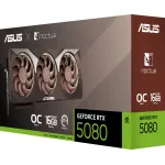 Видеокарта GeForce RTX 5080 2700МГц 16Гб ASUS (GDDR7, 256бит, 2xHDMI, 3xDP)