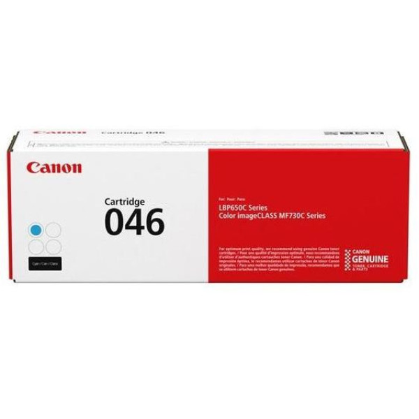 Тонер-картридж Canon 046C (1249C002) (голубой; 2300стр; i-SENSYS LBP650, MF730)