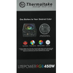 Блок питания Thermaltake Litepower RGB 450W (230V) (ATX, 450Вт, 24 pin, ATX12V 2.3, 1 вентилятор)