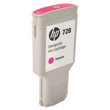 Чернильный картридж HP 728 (пурпурный; 300стр; 300мл; DJ T730, T830) [F9K16A]