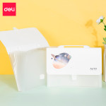 Папка-портфель Deli 72581 (13 отделений, A4, полипропилен, ассорти)