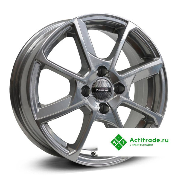 Neo 538 R15/6J PCD 4x114,3 ET 38 ЦО 67,1 серебристый