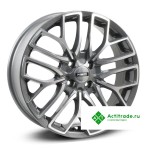 Neo 781 R17/6.5J PCD 4x100 ET 43 ЦО 60,1 антрацитовый с полированной лицевой поверхностью