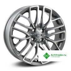 Neo 781 R17/6.5J PCD 4x100 ET 43 ЦО 60,1 антрацитовый с полированной лицевой поверхностью [N781-6517-601-4x100-43GRD]