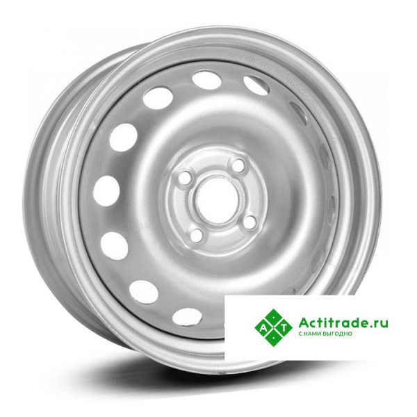 ТЗСК Largus R15/6J PCD 4x100 ET 50 ЦО 60,1 серебристый