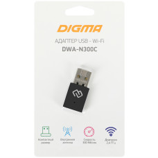 Сетевой адаптер DIGMA DWA-N300C [DWA-N300C]