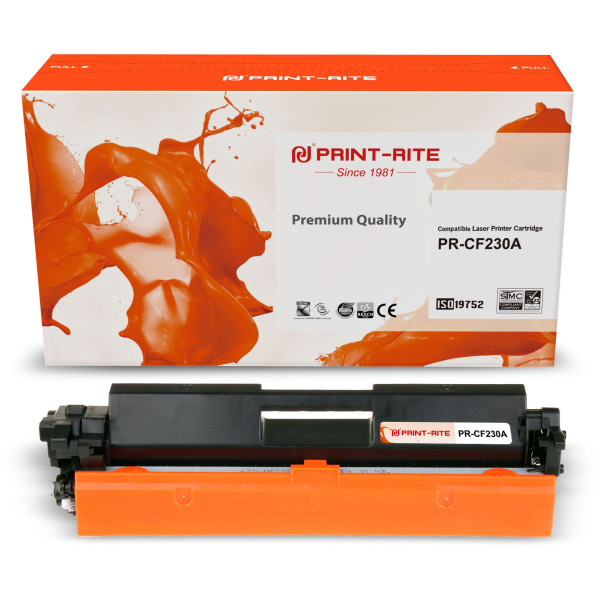 Картридж Print-Rite PR-CF230A (оригинальный номер: CF230A; черный; 1600стр; LJ 203, 227)