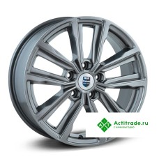 КиК Лацио R17/7.5J PCD 5x114,3 ET 45 ЦО 66,1 антрацитовый