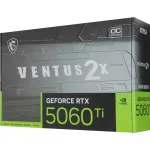 Видеокарта GeForce RTX 5060 Ti 2407МГц 16Гб MSI (GDDR7, 128бит, 1xHDMI, 3xDP)