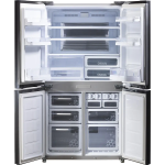 Холодильник Sharp SJ-EX93PSL (No Frost, A++, 3-камерный, Side by Side, инверторный компрессор, 892x1 720x770см, серебристый)