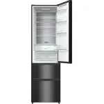 Холодильник Hisense RM469N4AFD1 (No Frost, A+++, 2-камерный, объем 396:270/126л, инверторный компрессор, черный)