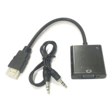 Переходник VGA Buro (HDMI (m), VGA (f), 0,1м)