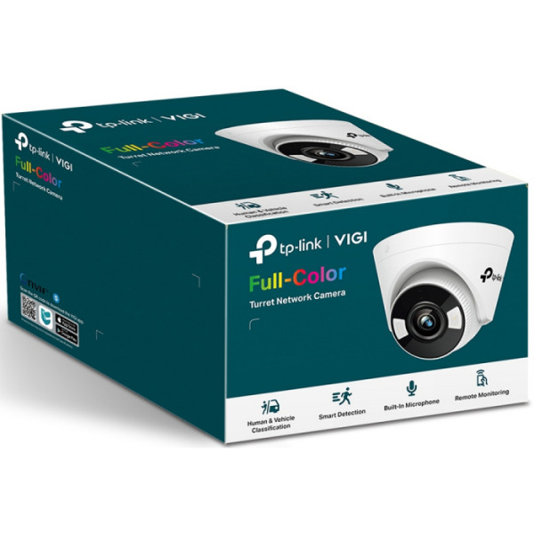 Камера видеонаблюдения TP-Link VIGI C430(4mm) (IP, внутренняя/уличная, туррельная, 3Мп, 4-4мм, 2304x1296, 25кадр/с)