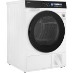 Сушильная машина Weissgauff WD 999 Heat Pump Full Touch (конденсационная, A+, макс.загрузка 12 кг, тепловой насос, 16 программ, уровень шума 69 дБ)