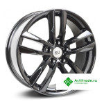 RST R128 R18/7.5J PCD 5x108 ET 45 ЦО 63,4 черный глянцевый