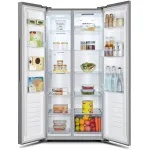 Холодильник Gorenje NRS81714SI (No Frost, A+, 2-камерный, Side by Side, объем 468:274/194л, инверторный компрессор, серый металлик)