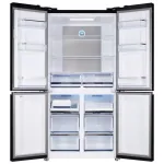 Холодильник Kuppersberg NFFD 183 BKG (No Frost, A++, 3-камерный, Side by Side, объем 567:363/204л, инверторный компрессор, 91,1x183x70,6см, черный)