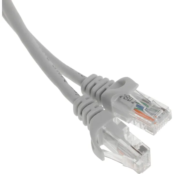 Патч-корд IEK PC01-C5EU-1M (RJ45(m), RJ45(m), внутренний, 1м, 5E, 4пары, U/UTP, серый)