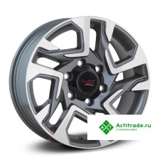 LegeArtis TY566 R18/7.5J PCD 6x139,7 ET 25 ЦО 106,1 антрацитовый с полированной лицевой поверхностью