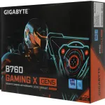 Материнская плата Gigabyte B760 GAMING X GEN5 (LGA1700, 4xDDR5, ATX, RAID SATA: 0,1,15,5)