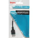 Кабель OTG Buro (прямой USB A(f), прямой mini USB B (m), 0,2м)