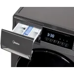 Стиральная машина Midea MFC3712BSW40/S(59.5x85x40см, фронтальная, макс:7кг, 1200об/мин, темно-серебристый)