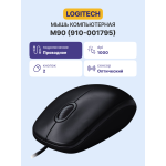 Мышь Logitech Mouse M90 Black USB (кнопок 3, 1000dpi)