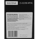 Тонер-картридж Cactus CS-CE278X-MPSXL (черный; 8000стр; J M1536 MFP, M1536DNF, P1560, P1566, P1606, P1606DN; Canon LBP6200D, 6200dw, 6230d, 6230dw, FAXPHOHE L100, L190, i-SENSYS MF4570, DN, 4550, D, 4452, 4450, 4410, 4420, N, 4412, DN, 4580, DN, 4430, 477