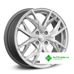 Скад Асти R16/6.5J PCD 4x100 ET 49 ЦО 54,1 насыщенный серебристый