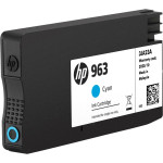 Чернильный картридж HP 963 (голубой; 700стр; OfficeJet Pro 901x, 902x)