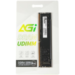 Память DIMM DDR4 8Гб 3200МГц AGI (25600Мб/с, CL22, 288-pin, 1.2)