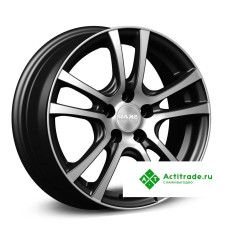 Скад Дели R15/6J PCD 4x100 ET 40 ЦО 60,1 черный с полированной лицевой поверхностью [3140105]