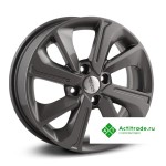 Скад KL-319 R15/6J PCD 4x100 ET 46 ЦО 54,1 графитовый