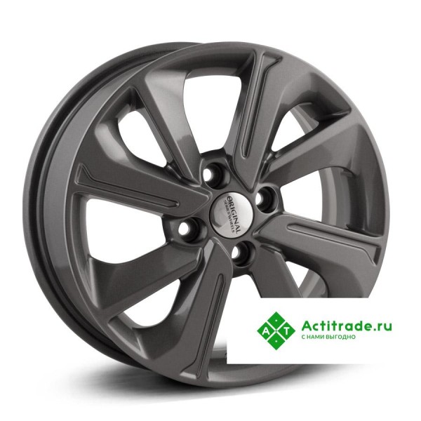 Скад KL-319 R15/6J PCD 4x100 ET 46 ЦО 54,1 графитовый
